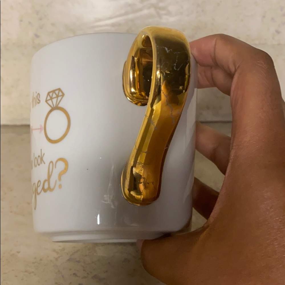 Charming Charlie Engaged Question Coffee Mug - Picture 4 of 4